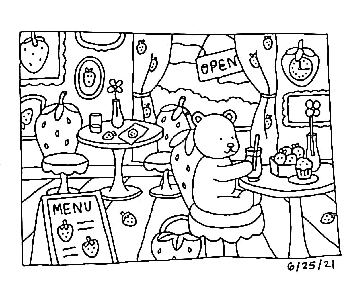 Bobbie Goods For Kindergarten coloring page