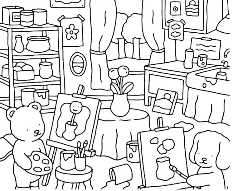 Bobbie Goods Free Printable coloring page