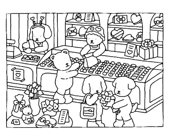 Bobbie Goods coloring pages