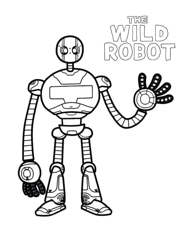 Cartoon The Wild Robot