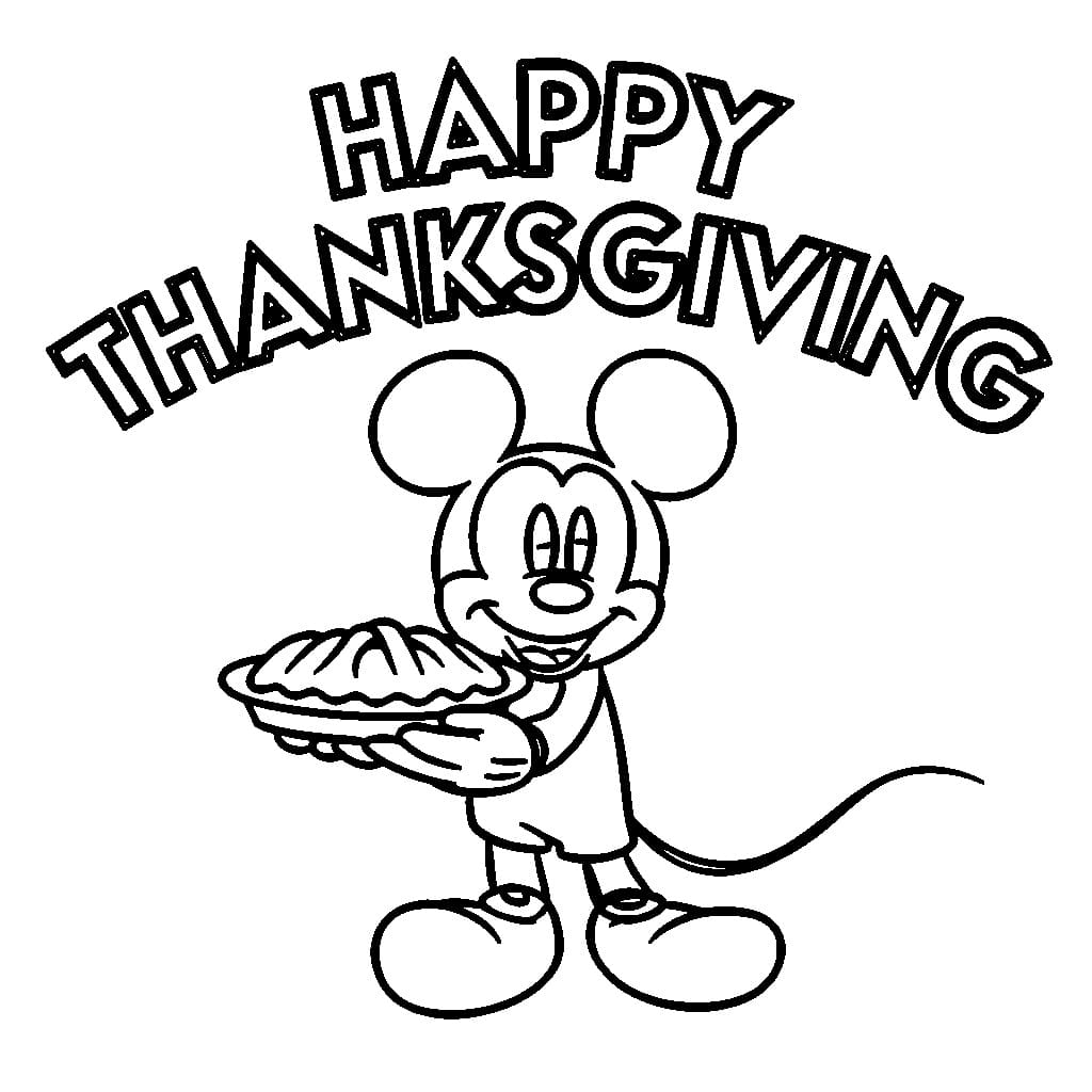 Disney Mickey Mouse Thanksgiving