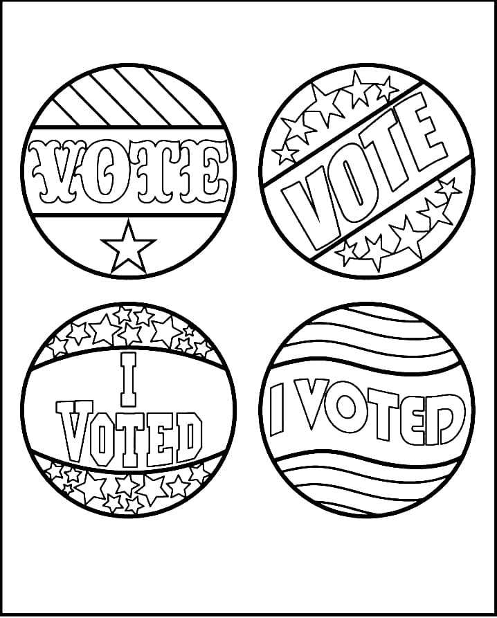 Election Day Badge