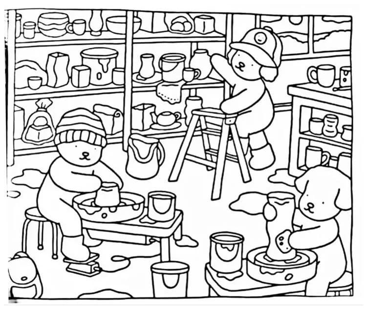 Free Bobbie Goods coloring page