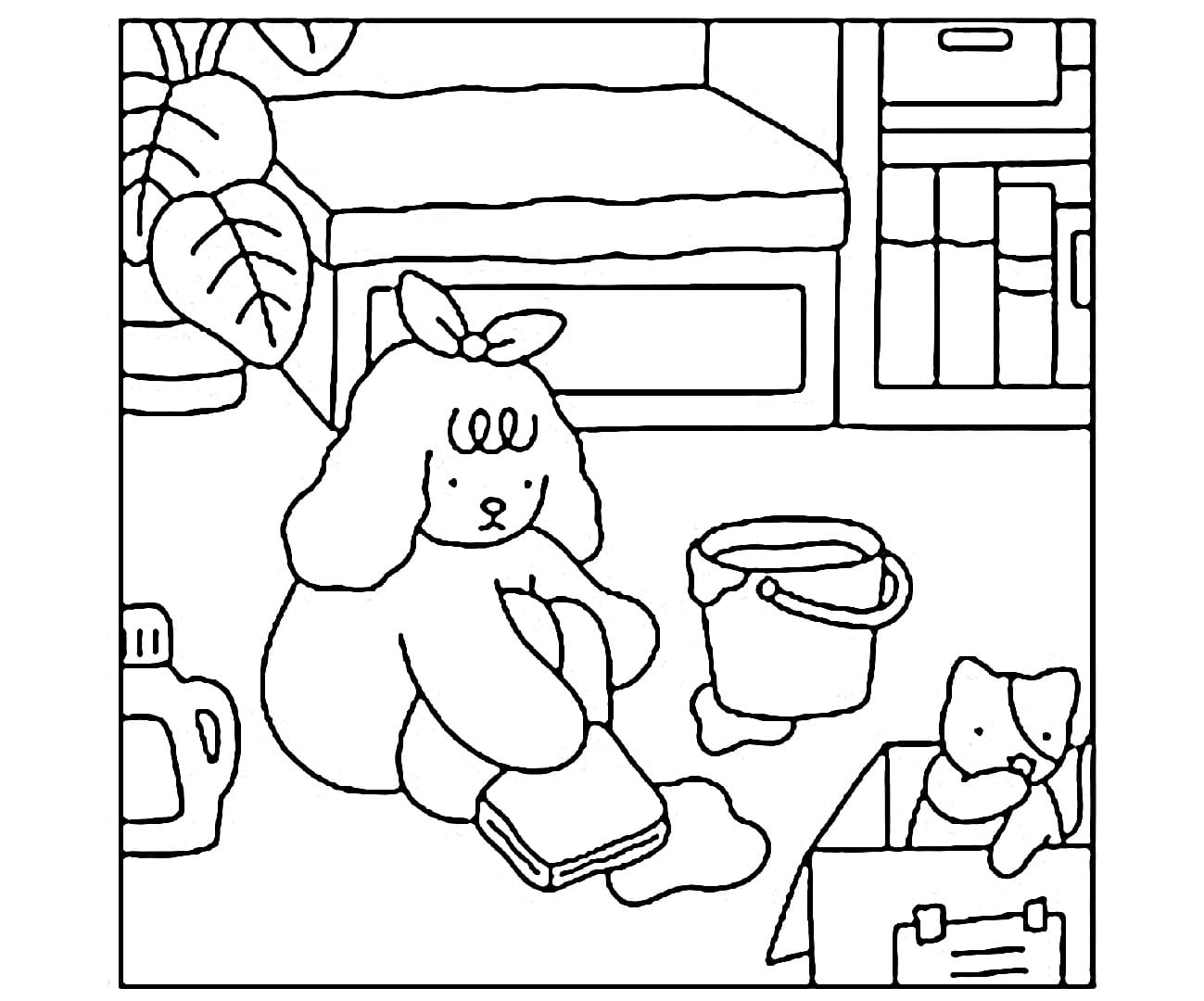 Free Bobbie Goods Printable coloring page