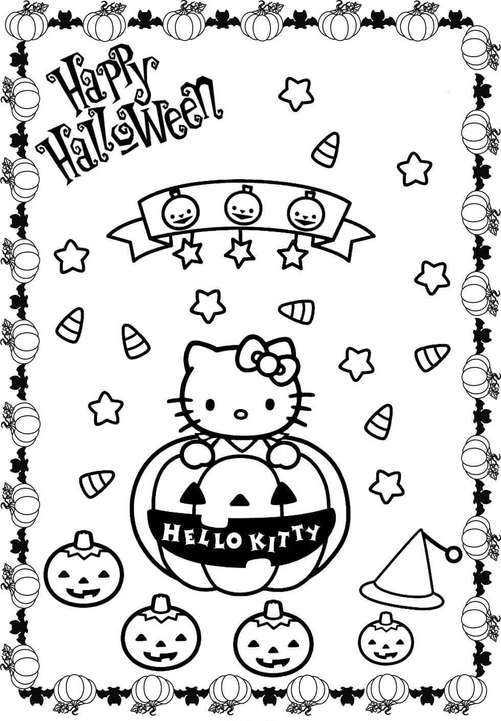 Free Halloween Hello Kitty