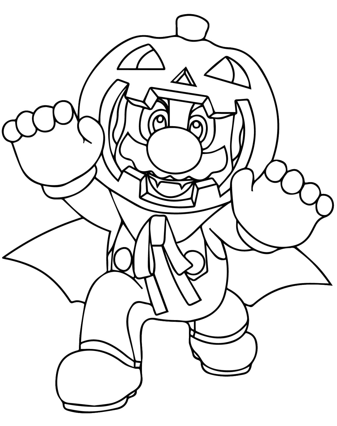 Free Mario Halloween