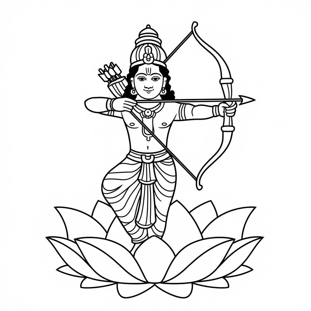 Free Printable Jai Shree Ram Image