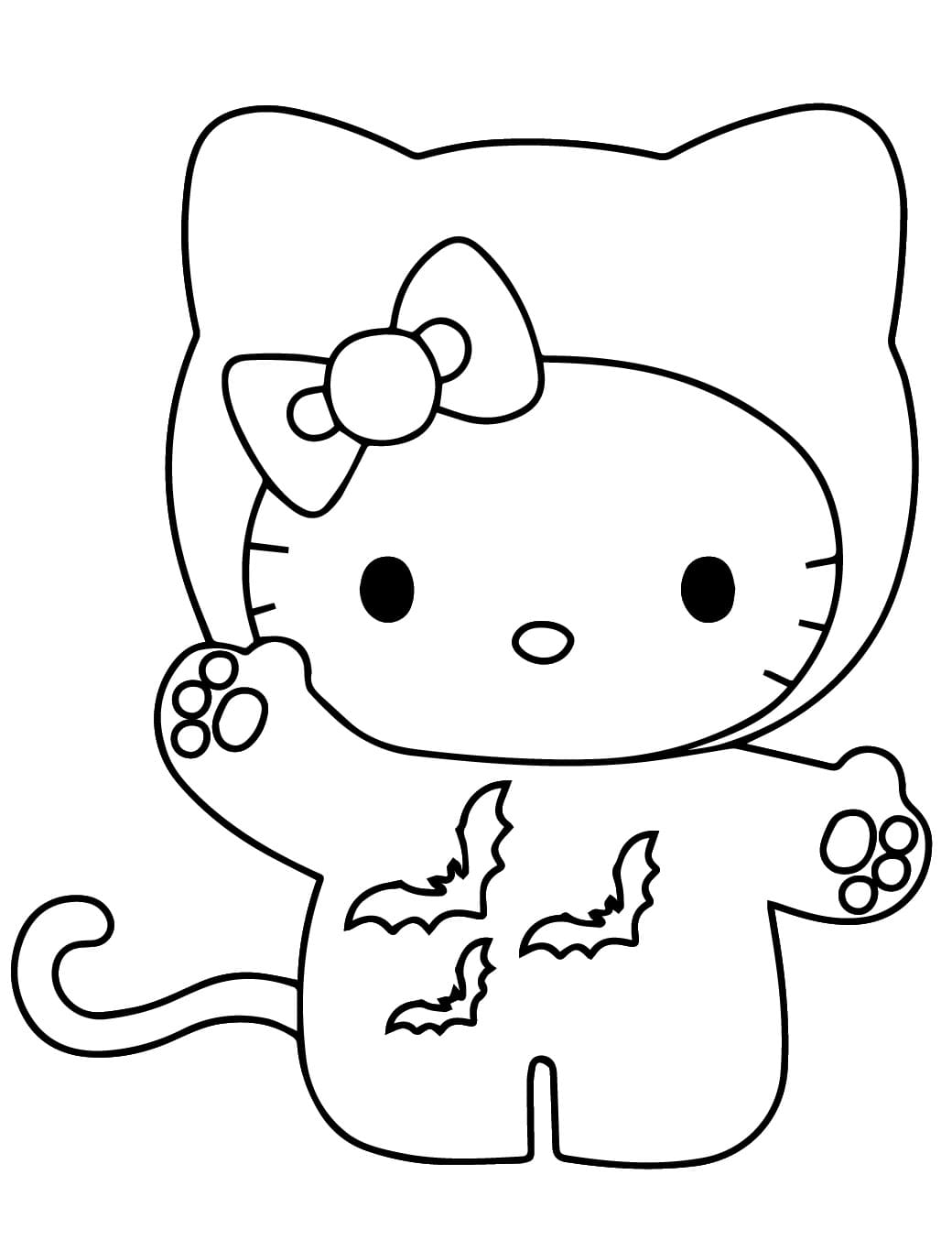 Halloween Hello Kitty Costume