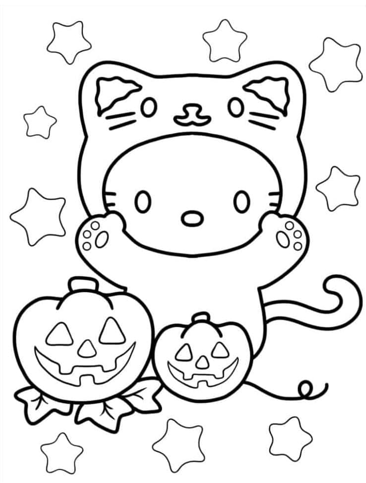 Halloween Hello Kitty For Children