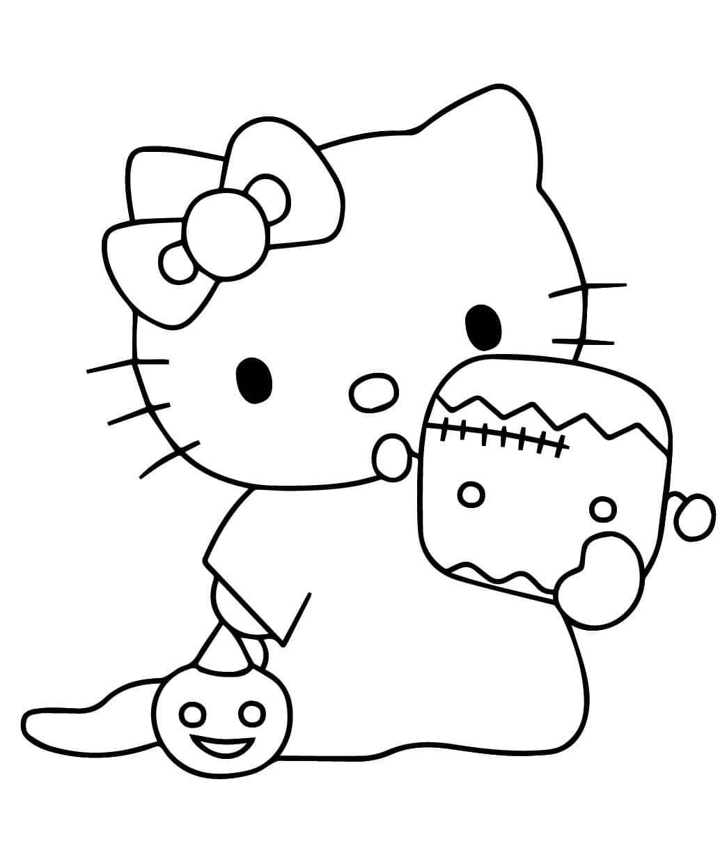 Halloween Hello Kitty Trick or Treat