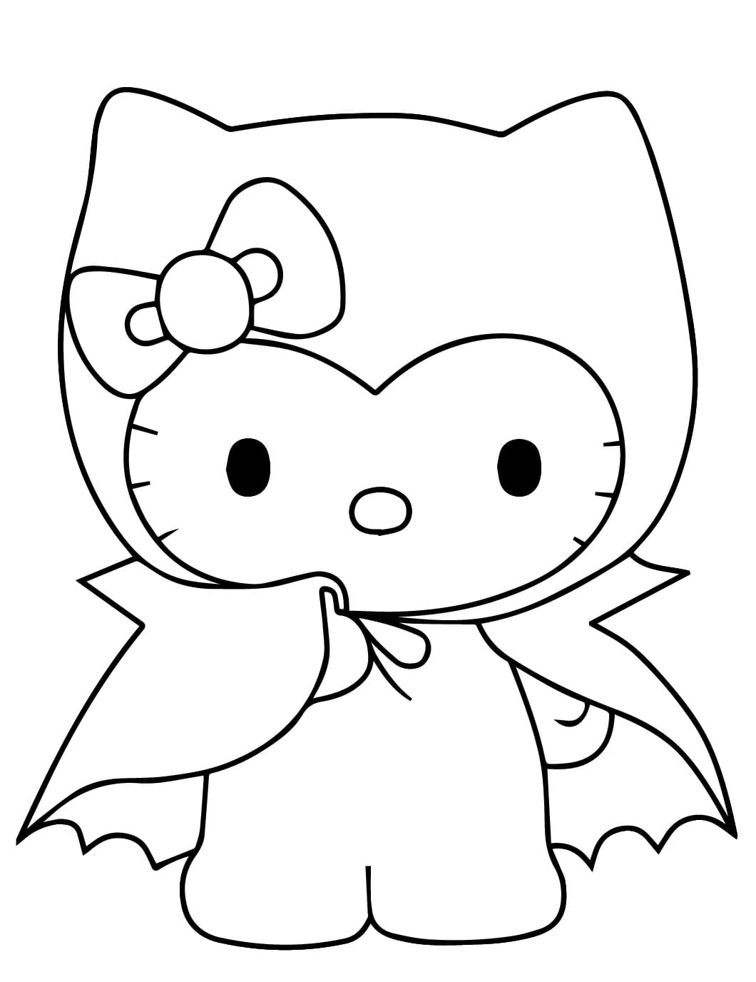 Halloween Hello Kitty Vampire