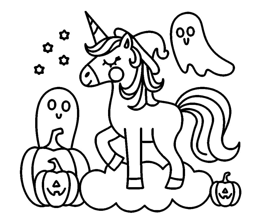 Halloween Unicorn For Free