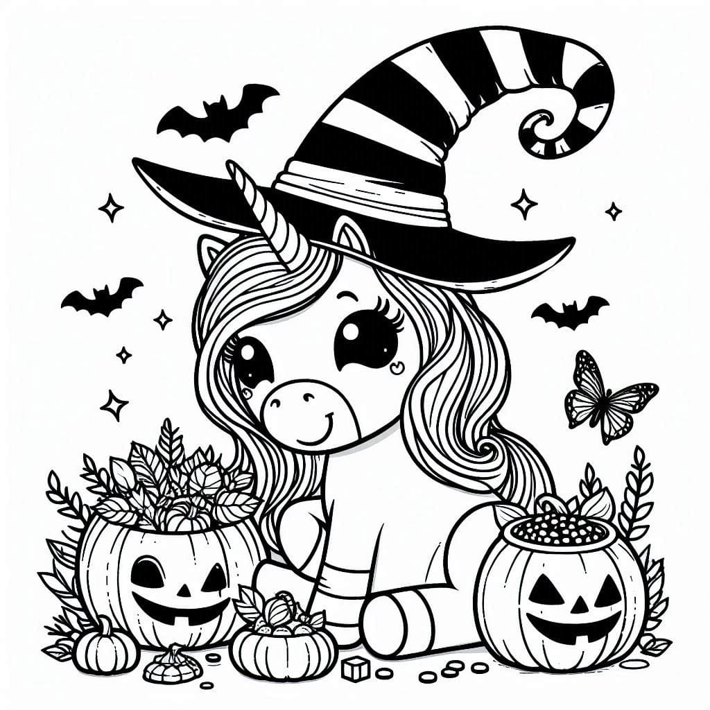 Halloween Unicorn Free