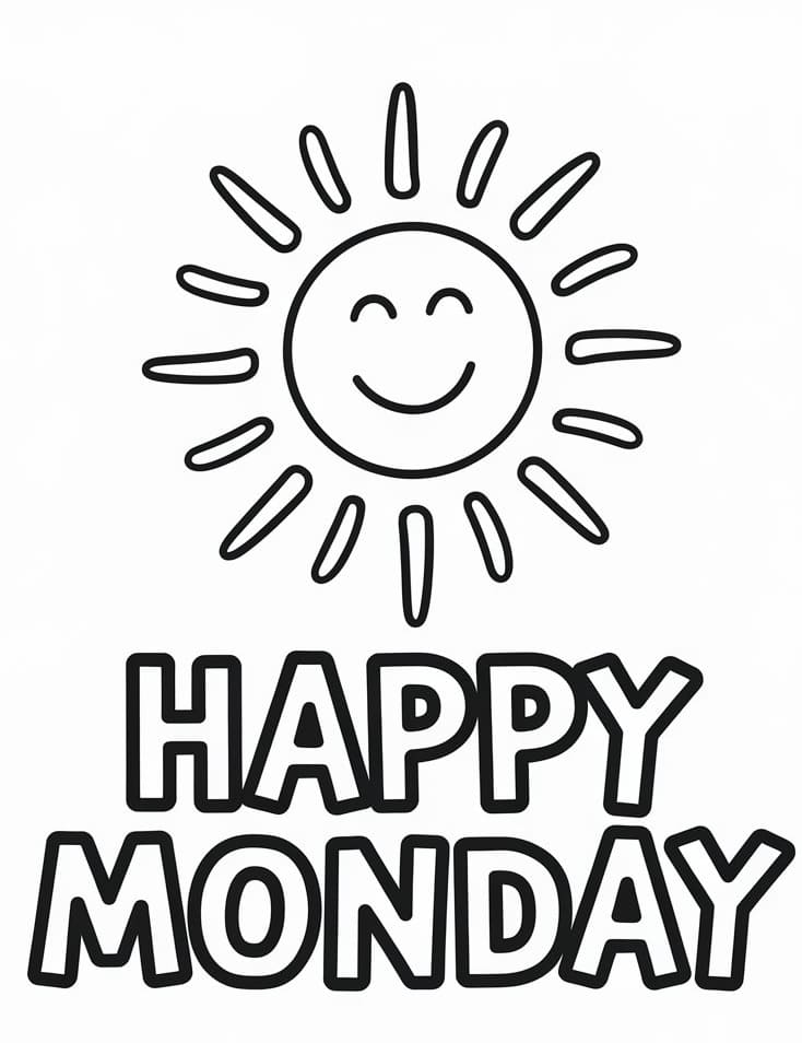 Happy Monday With Sun