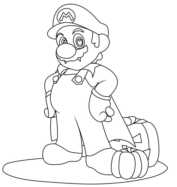 Mario Halloween Holiday