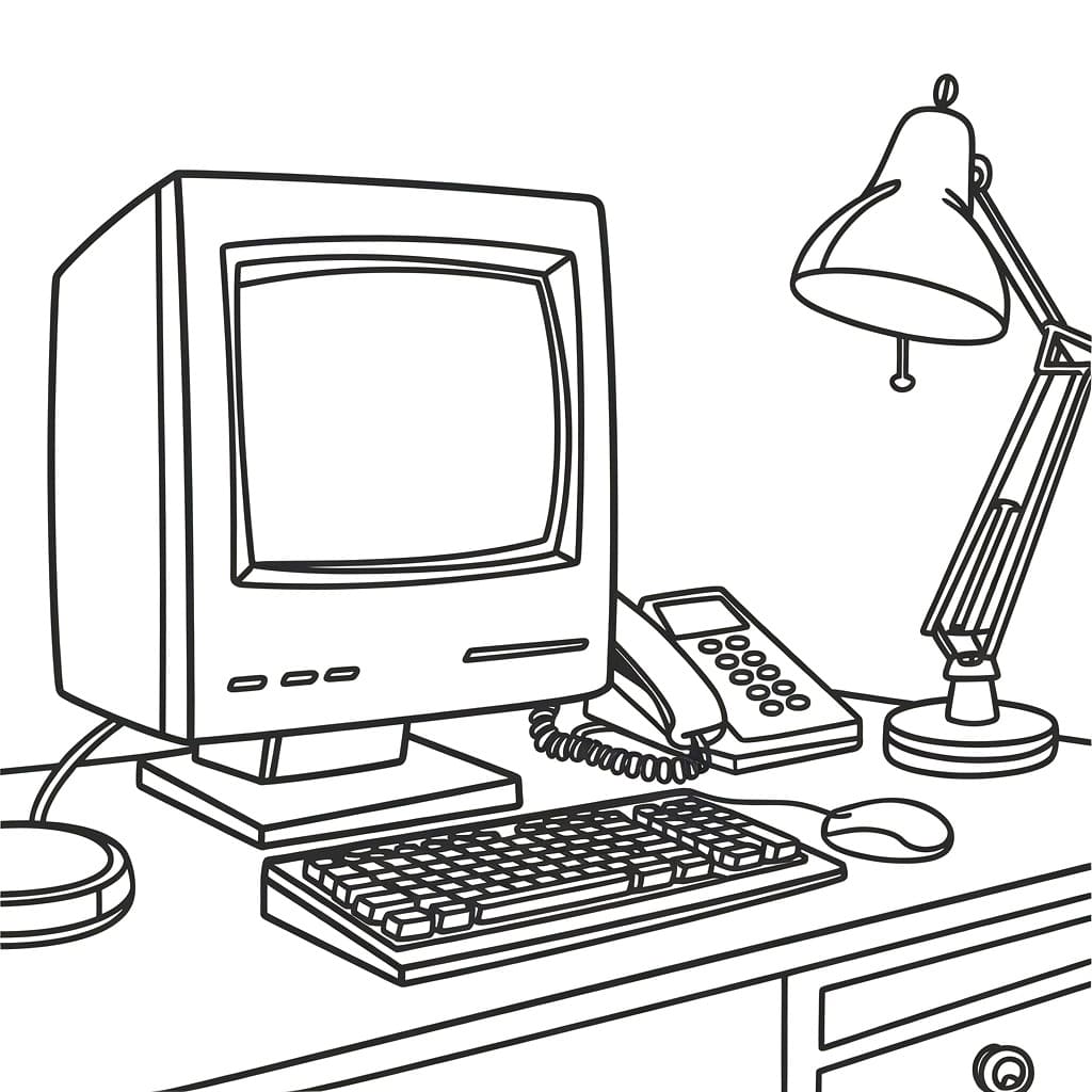 Print Y2K coloring page