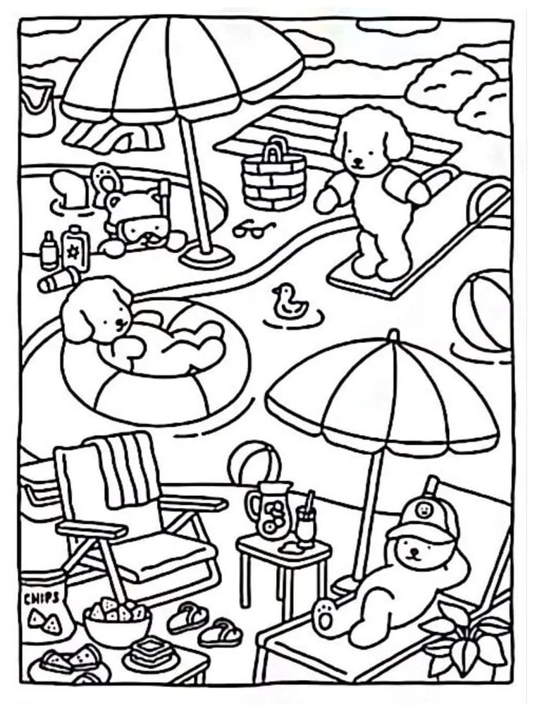 Printable Bobbie Goods coloring page