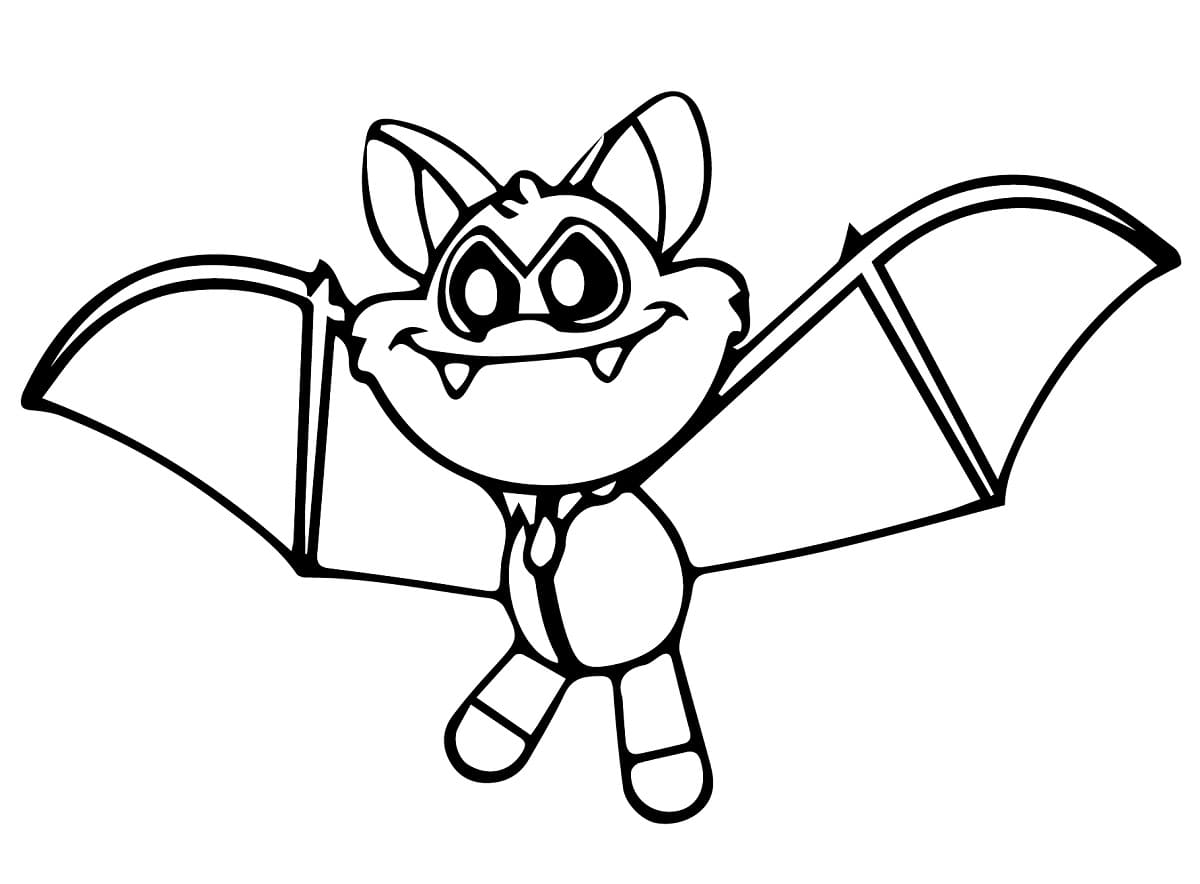 Rabie Baby from Nightmare Critters coloring page