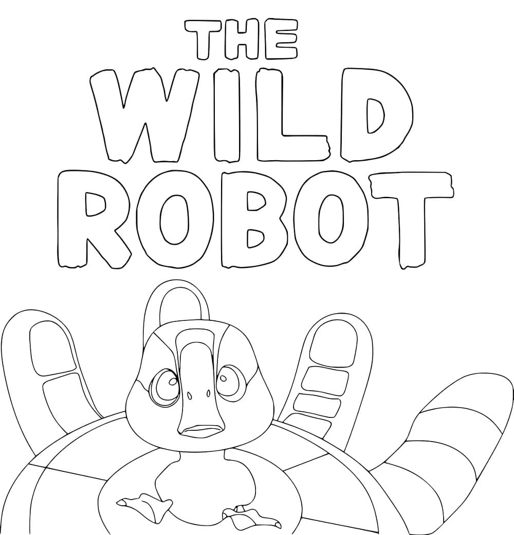 The Wild Robot Printable