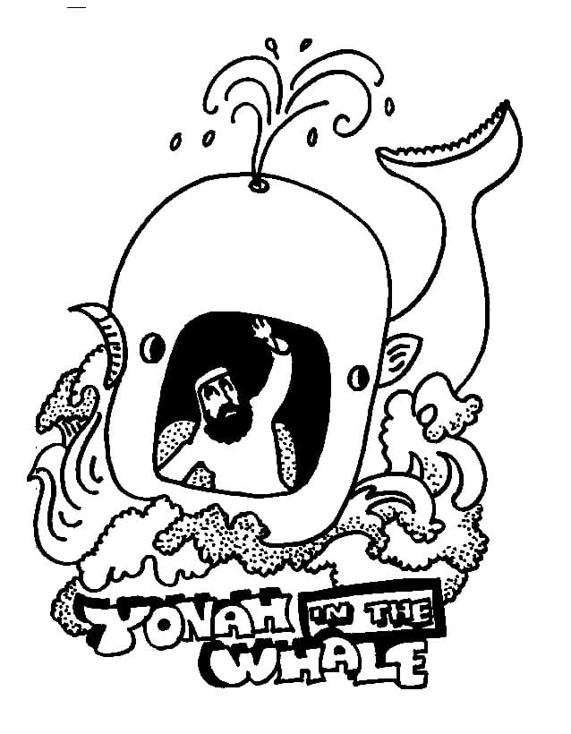 Free Printable Jonah and the Whale