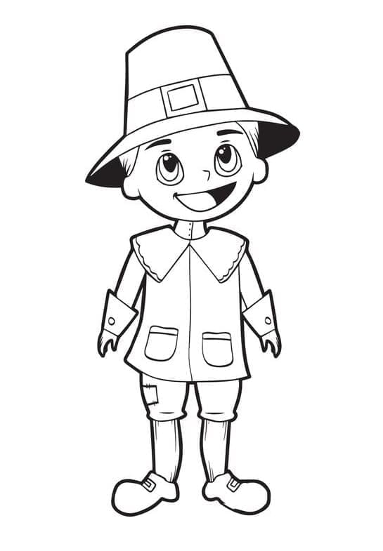 A Pilgrim Boy