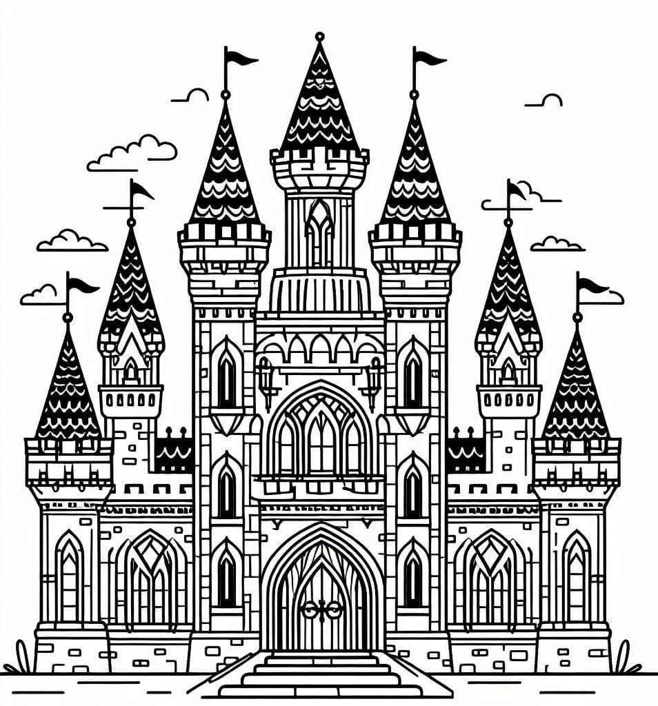 Adult Gothic Castle