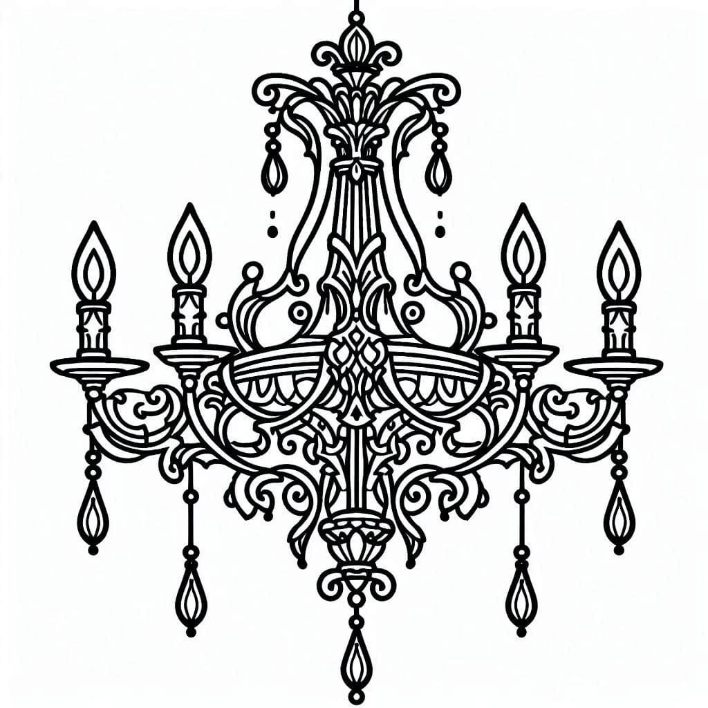 Amazing Gothic Chandelier