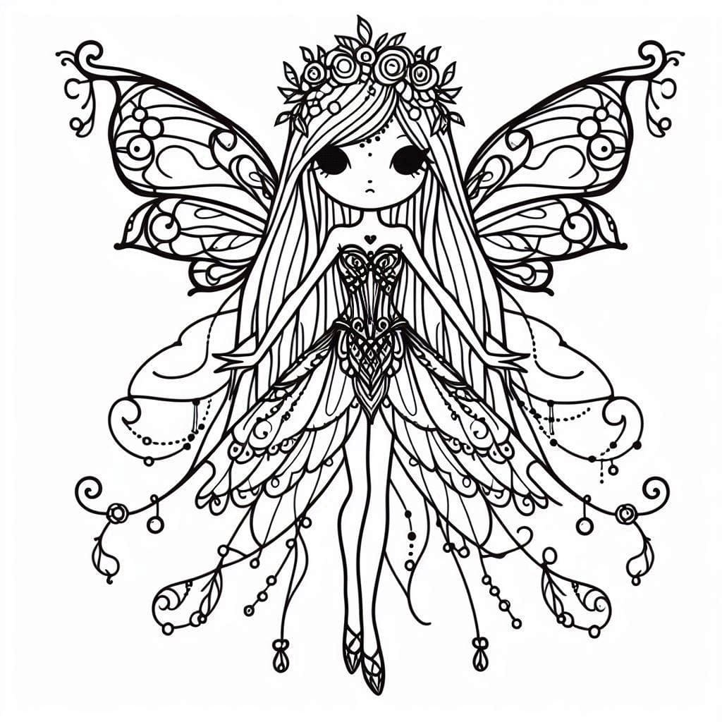 Beautiful Gothic Fairy