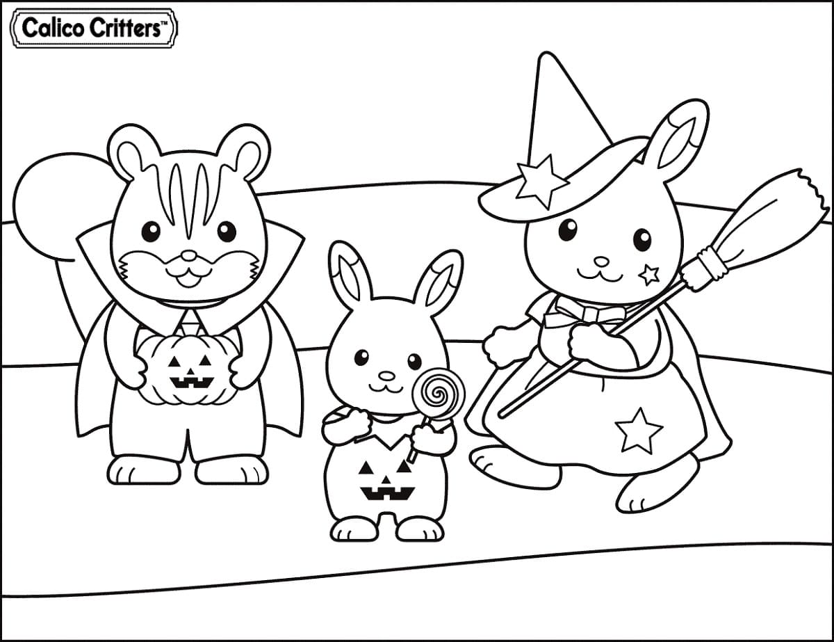 Calico Critters Halloween