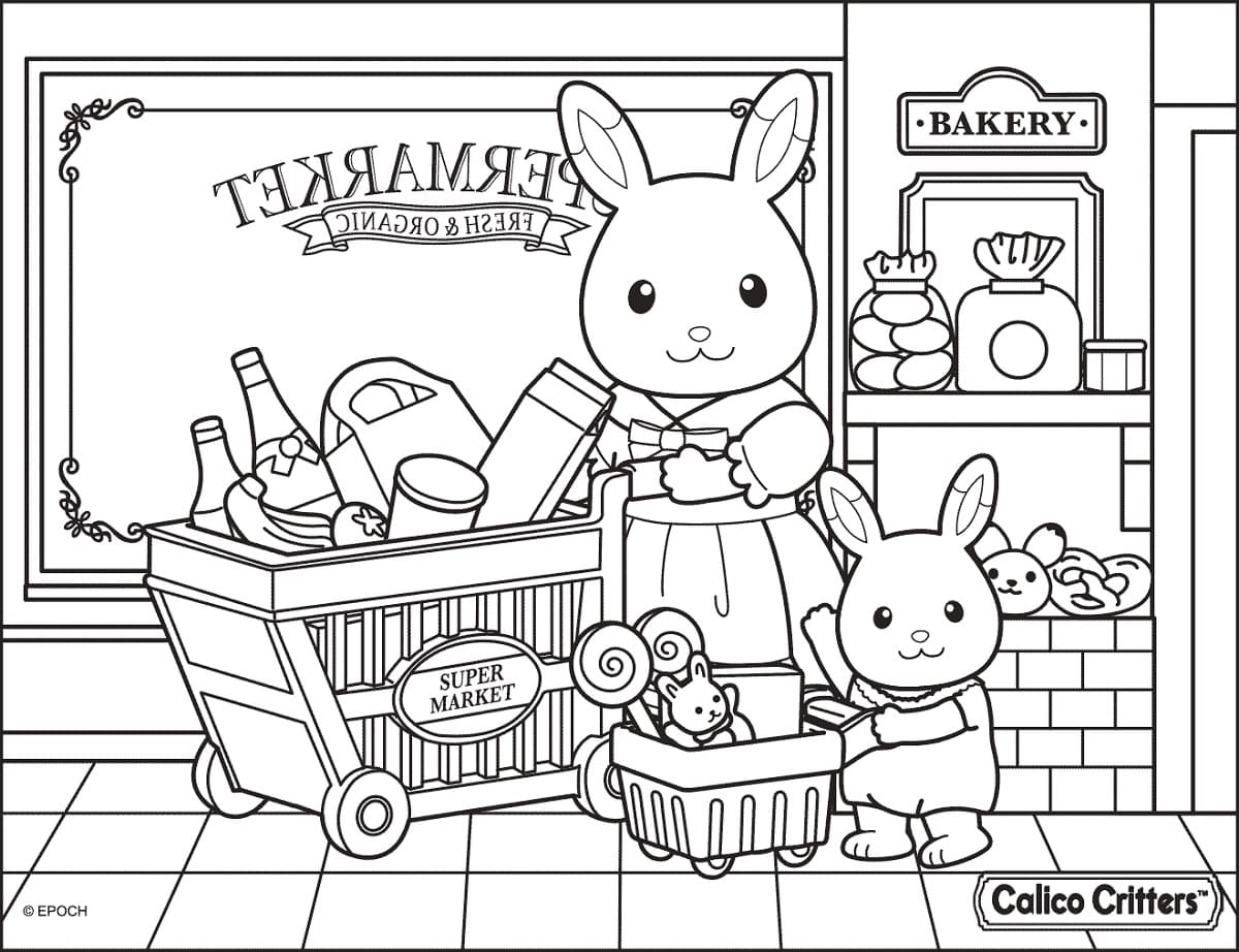 Calico Critters Printable