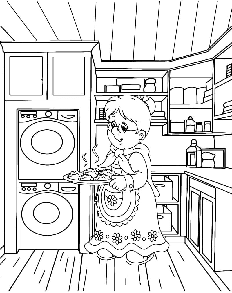 Cozy Grandma Cooking