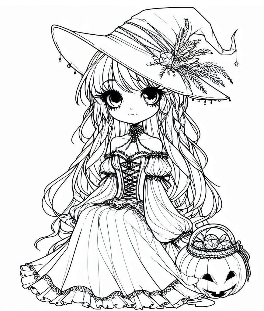 Cute Gothic Witch