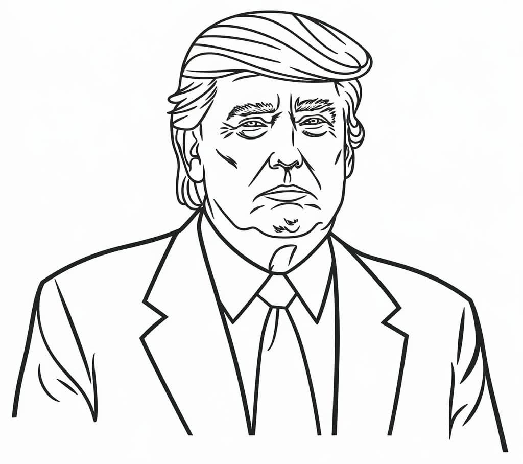 Donald Trump Free Printable