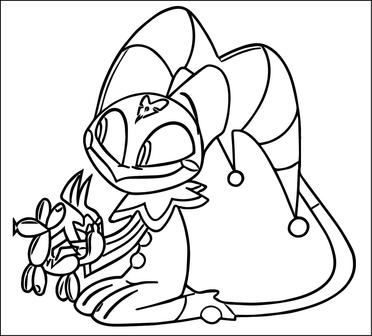 Fizzarolli from Helluva Boss coloring page