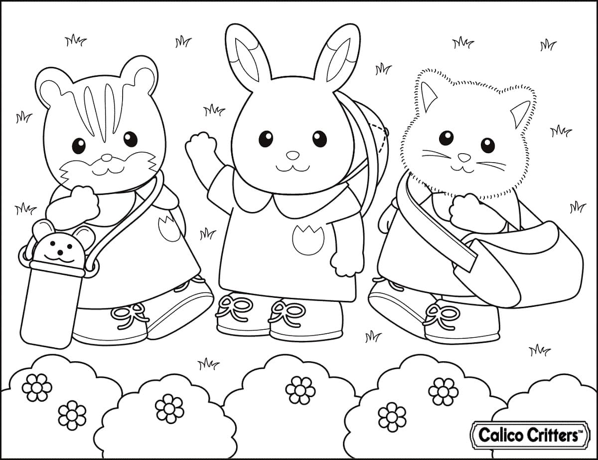 Friendly Calico Critters