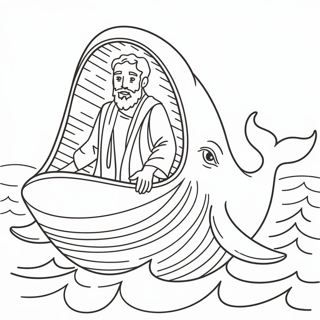 Jonah and the Whale Bible Story