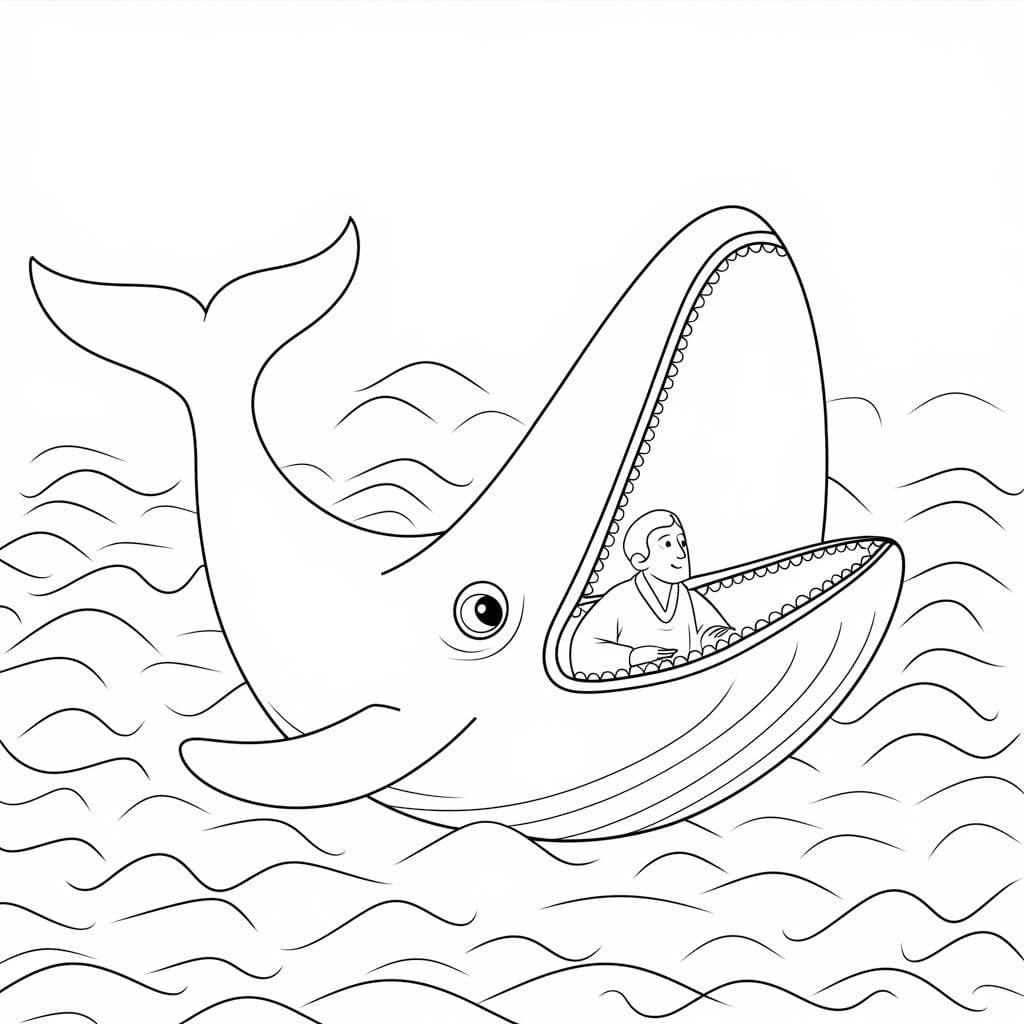 Jonah and the Whale Bible Story Verses