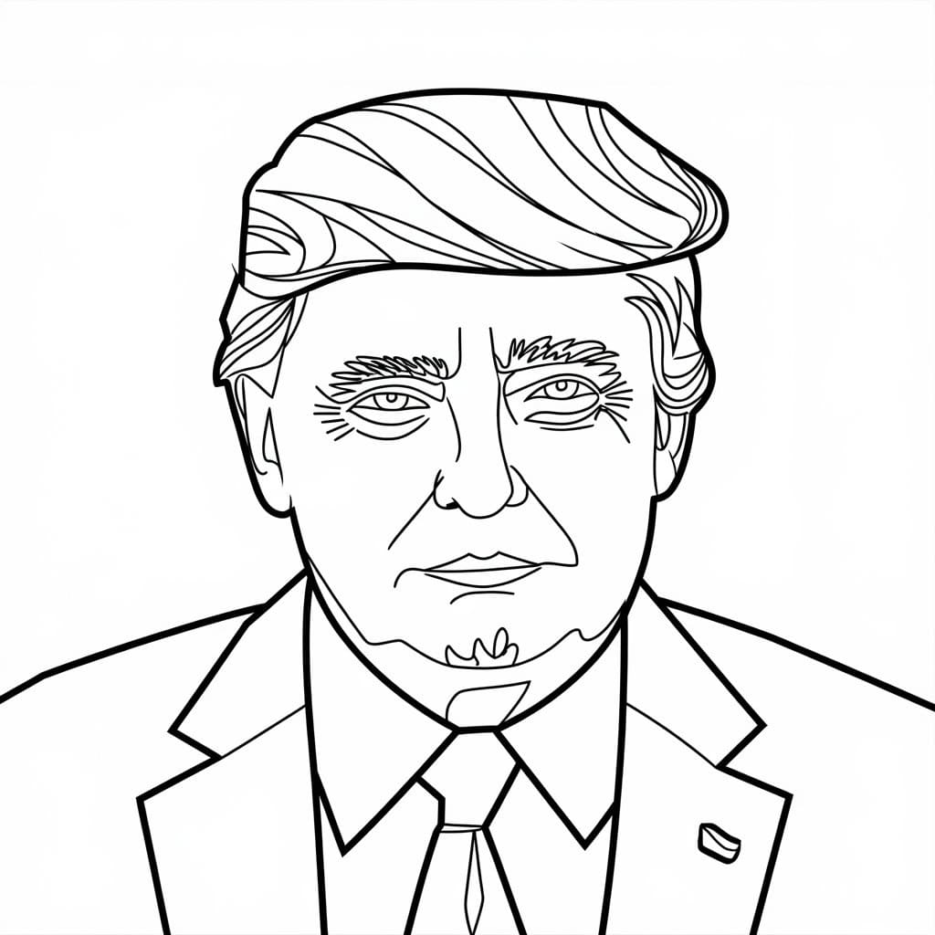 Print Donald Trump