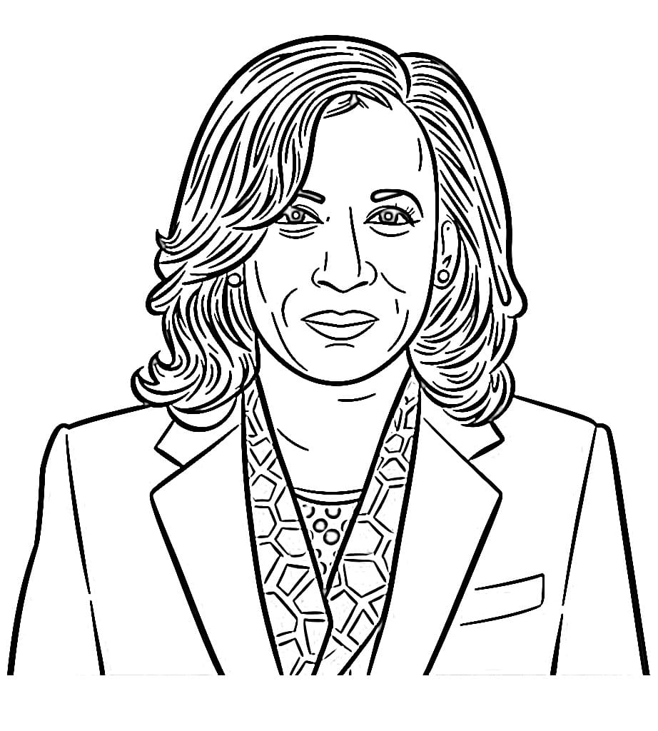 Print Kamala Harris