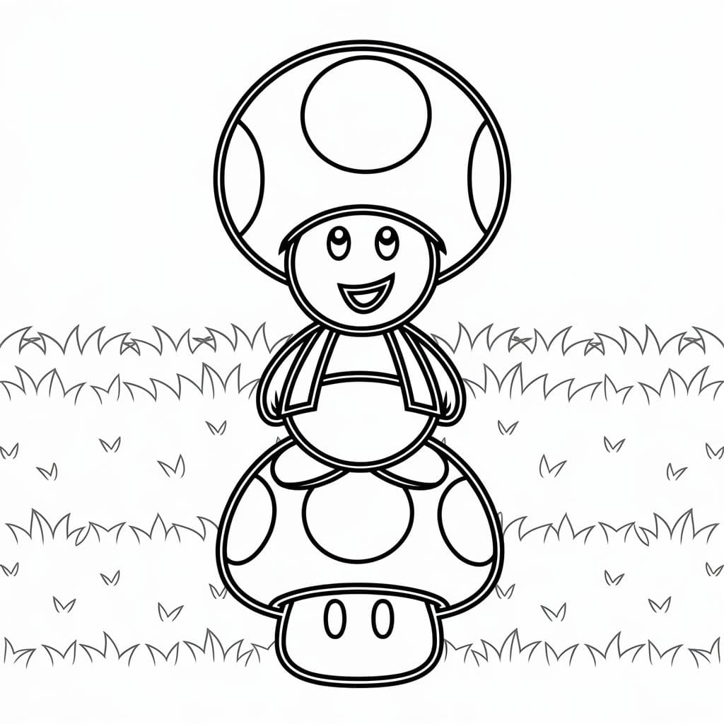 Simple Toad Mario