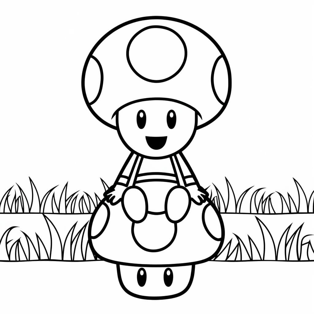 Toad from Super Mario Bros