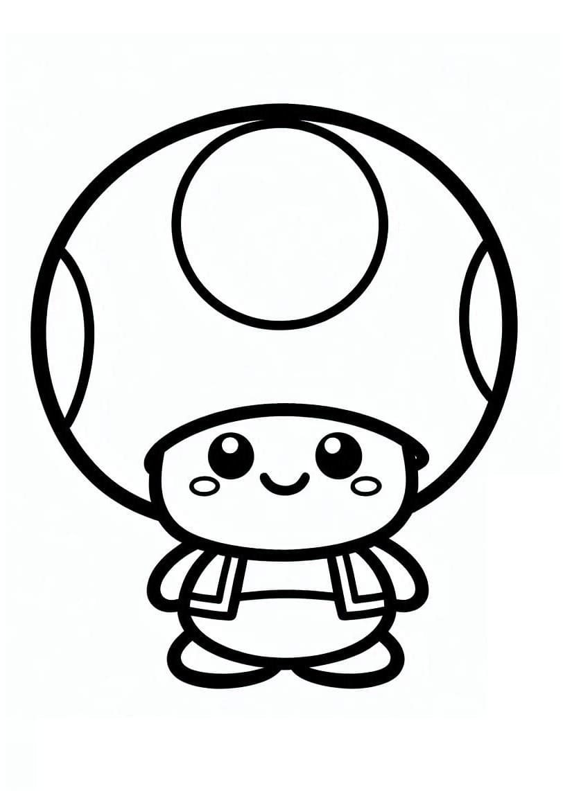 Toad from Super Mario