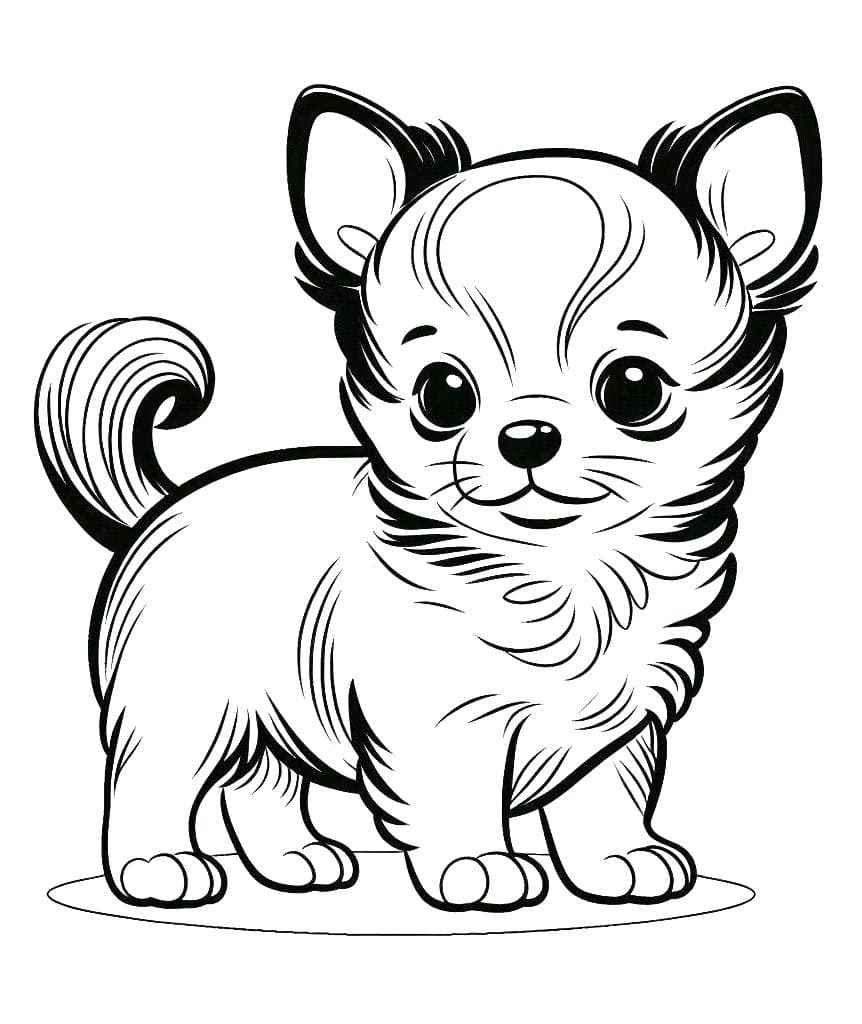 A Cute Chihuahua