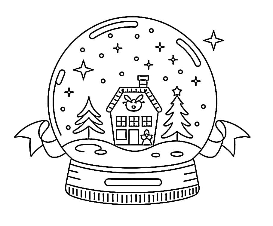 A Cute Snow Globe