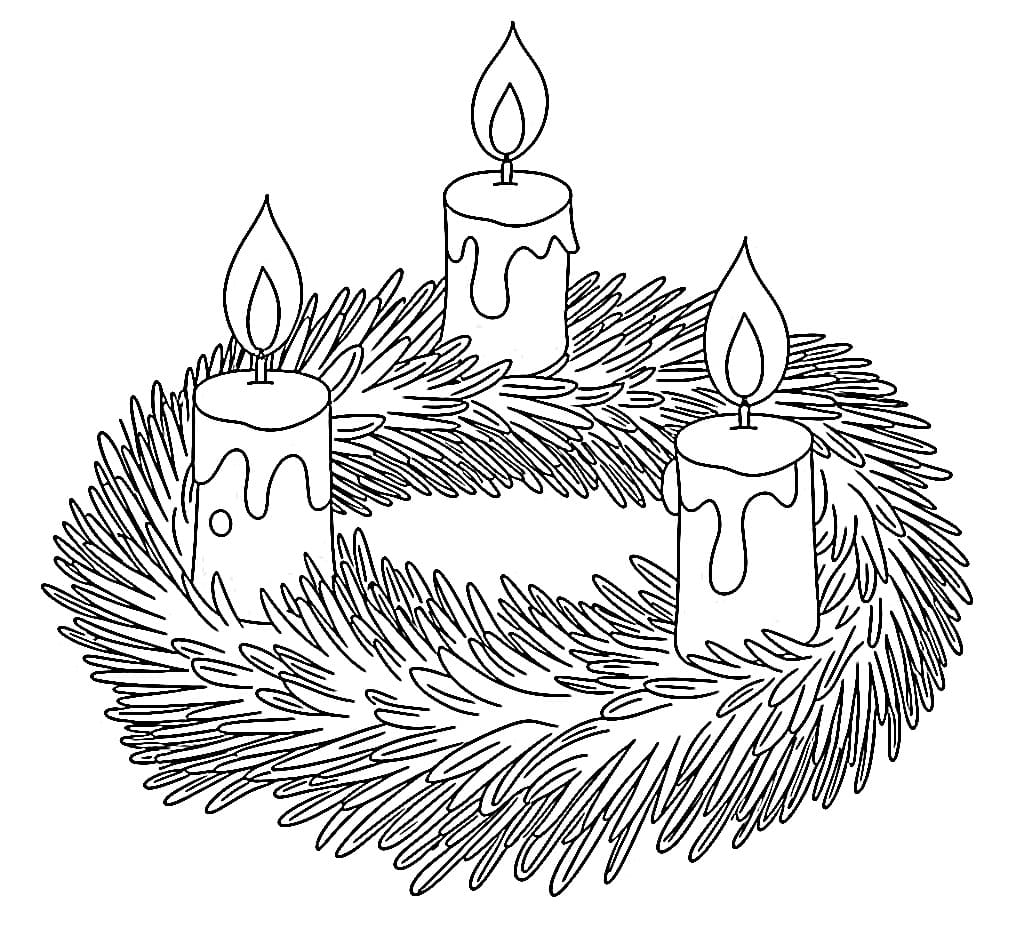 Advent Wreath For Free