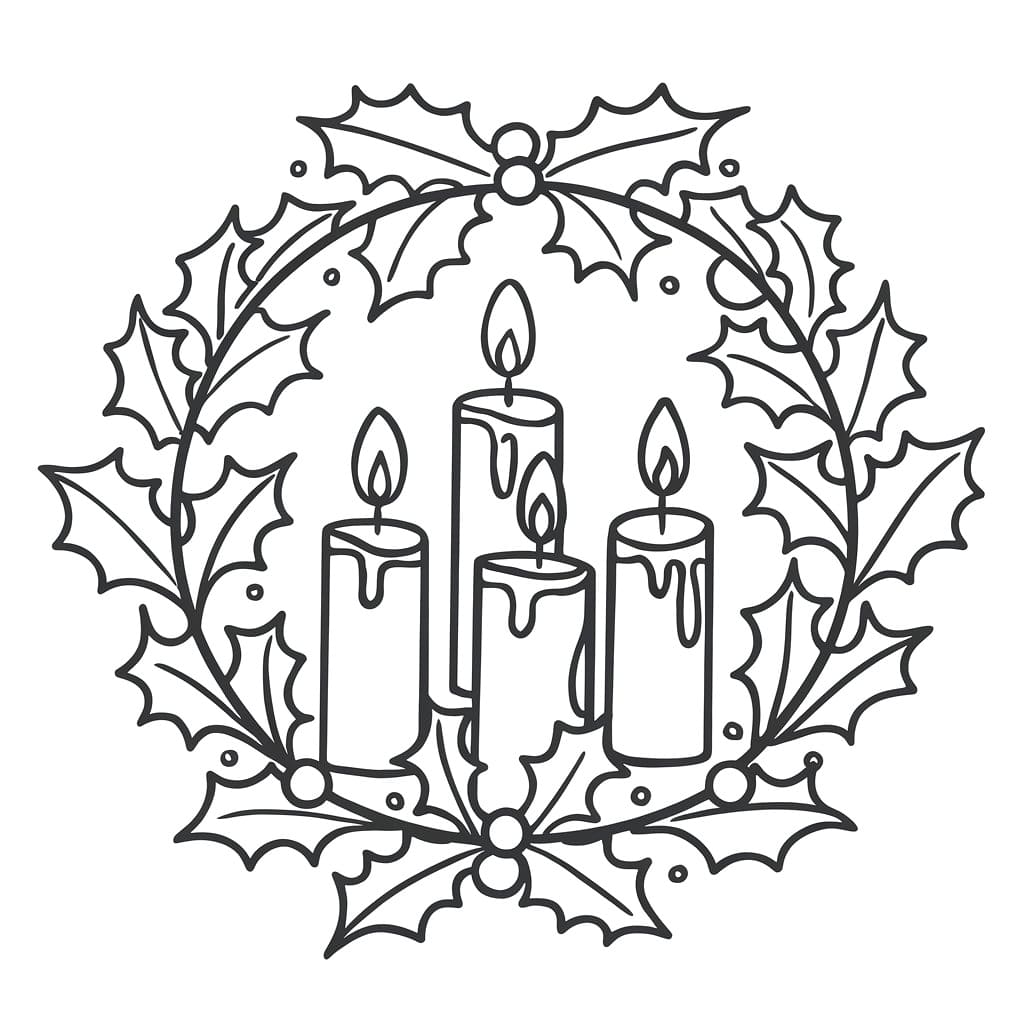 Advent Wreath Free