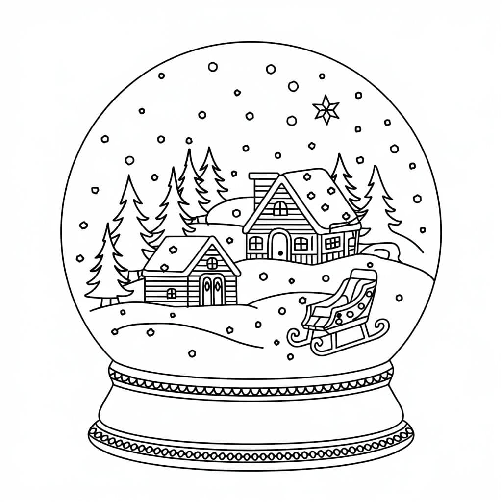 Awesome Snow Globe