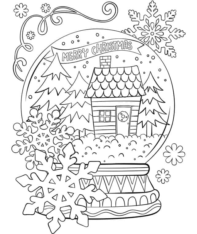 Beautiful Snow Globe