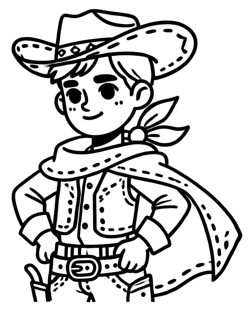 Cartoon Cowboy