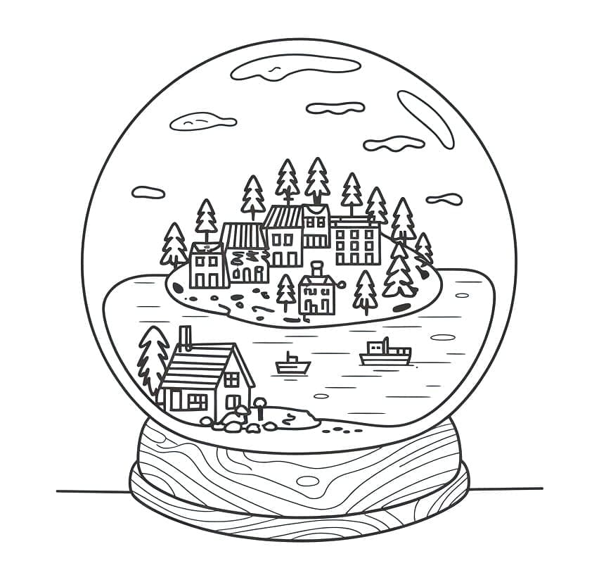 Cool Snow Globe